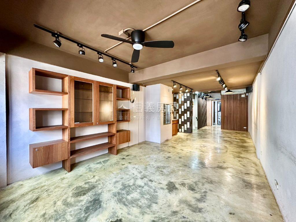 西屯甘肅路順向角店房屋室內格局與周邊環境