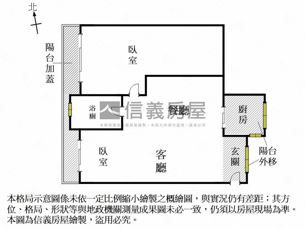 城市樂章質感採光宅房屋室內格局與周邊環境