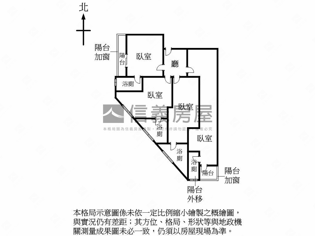 梅川綠園道收租四房房屋室內格局與周邊環境