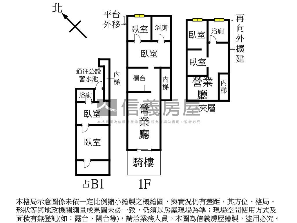 古亭捷運招財金店房屋室內格局與周邊環境