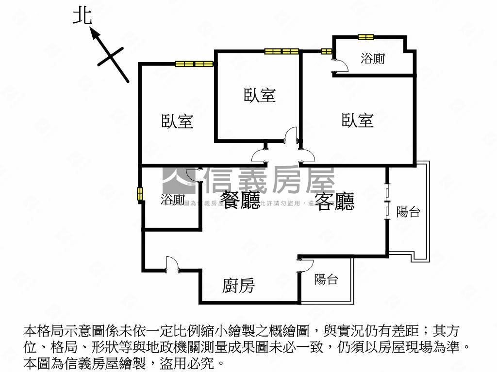 非面７４春福興波三房平車房屋室內格局與周邊環境