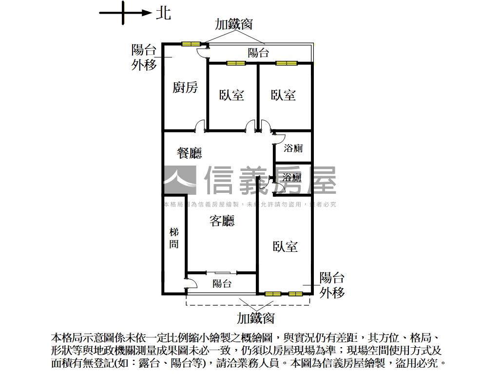 景安南華雙捷運美寓房屋室內格局與周邊環境