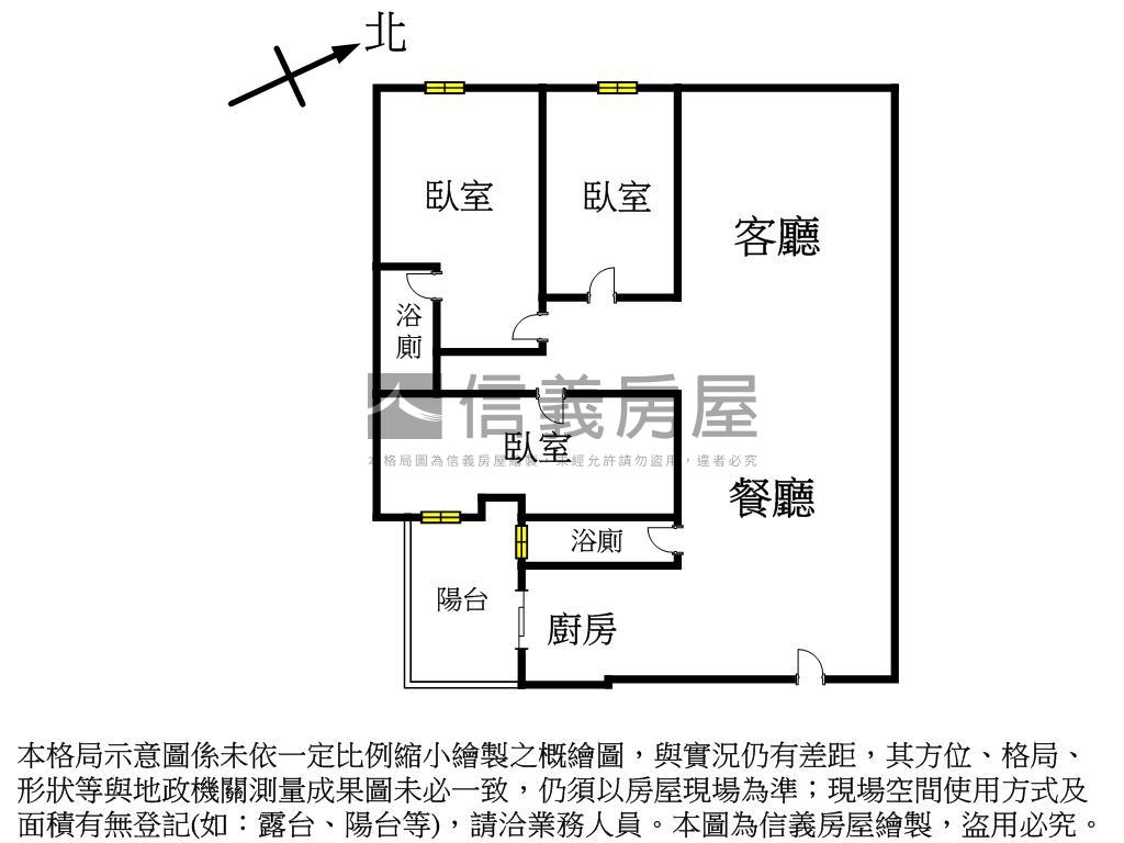 長虹天韻三房首購宅房屋室內格局與周邊環境