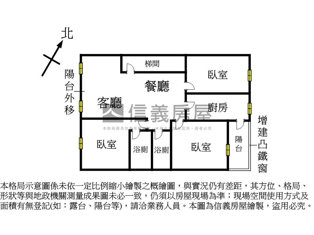 近捷運☆方正採光佳房屋室內格局與周邊環境