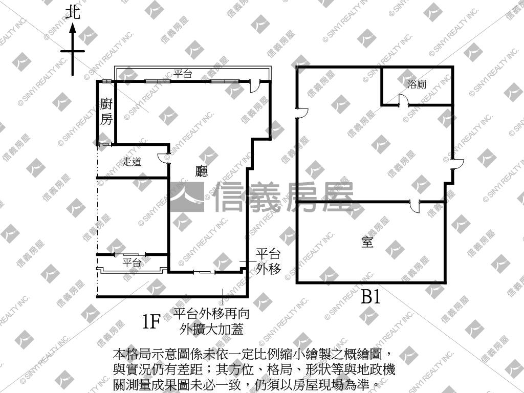 空總旁三角窗店面Ⅱ房屋室內格局與周邊環境