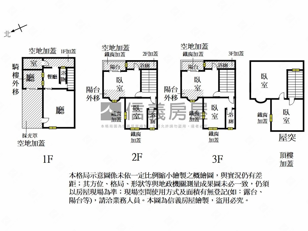 北安麥當勞好成家透天房屋室內格局與周邊環境