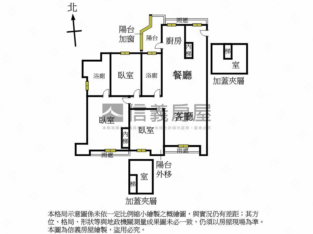捷運上城高樓美景三房房屋室內格局與周邊環境