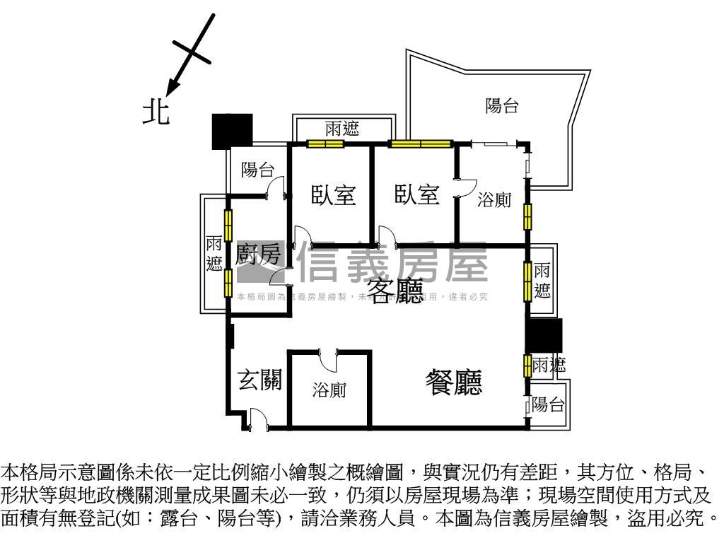 一森原高樓遠眺最美大橋房屋室內格局與周邊環境