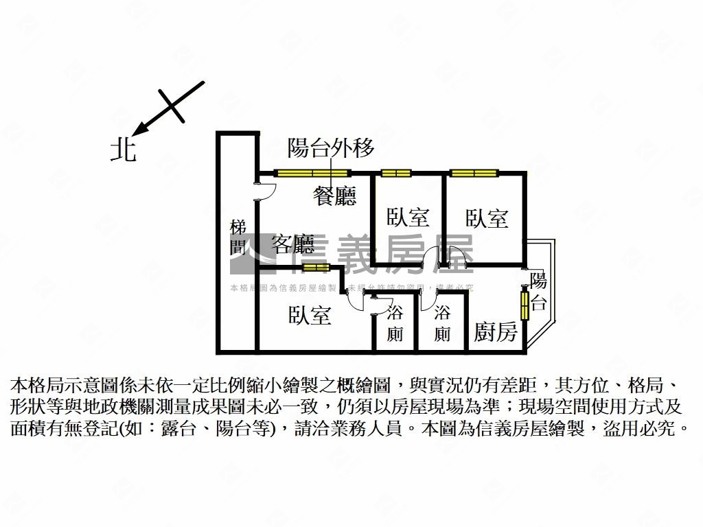 萬華武成公寓三房３樓房屋室內格局與周邊環境