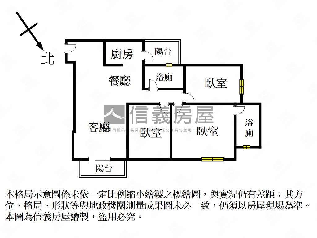 御琚三房雙車位稀有釋出房屋室內格局與周邊環境