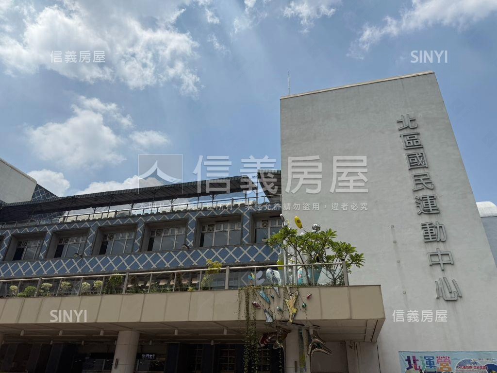面北區運動中心分租四套房房屋室內格局與周邊環境