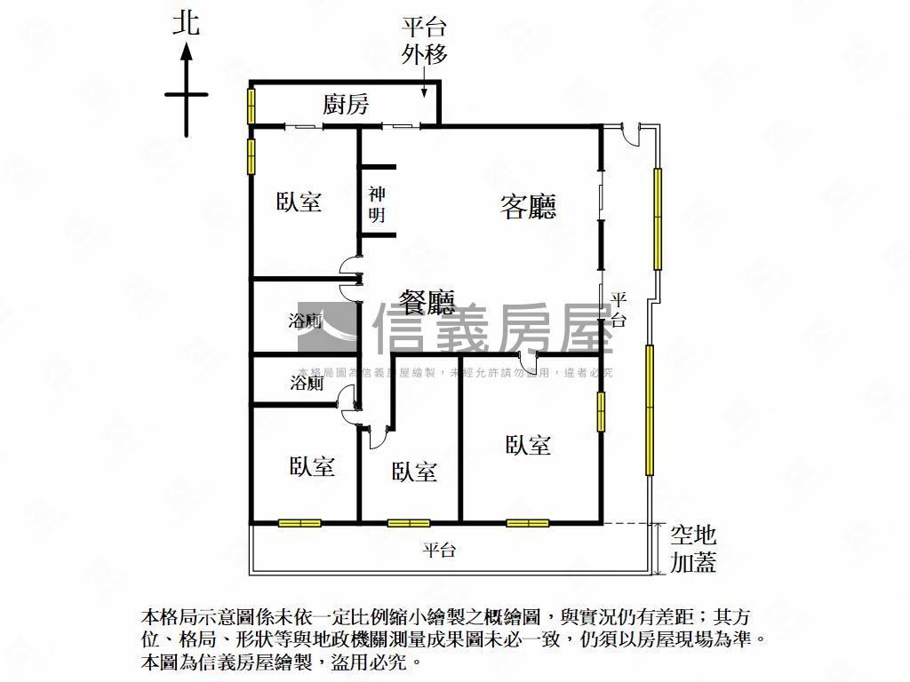 夯Ｇ６崇德商圈大四房車位房屋室內格局與周邊環境