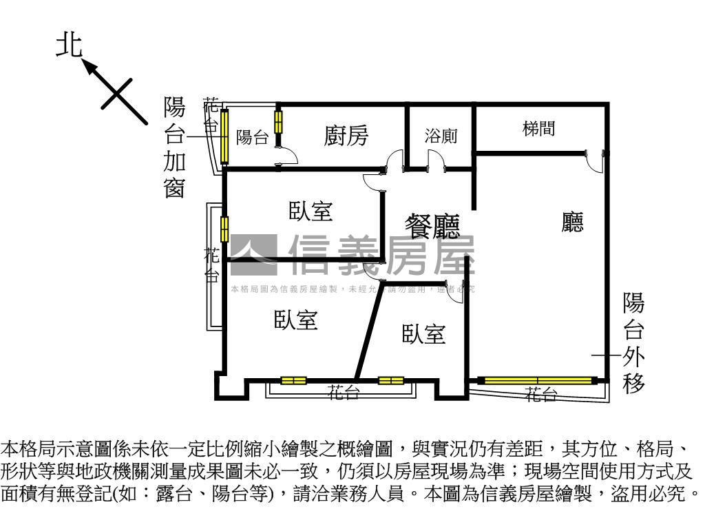 豐田甲天下三房房屋室內格局與周邊環境