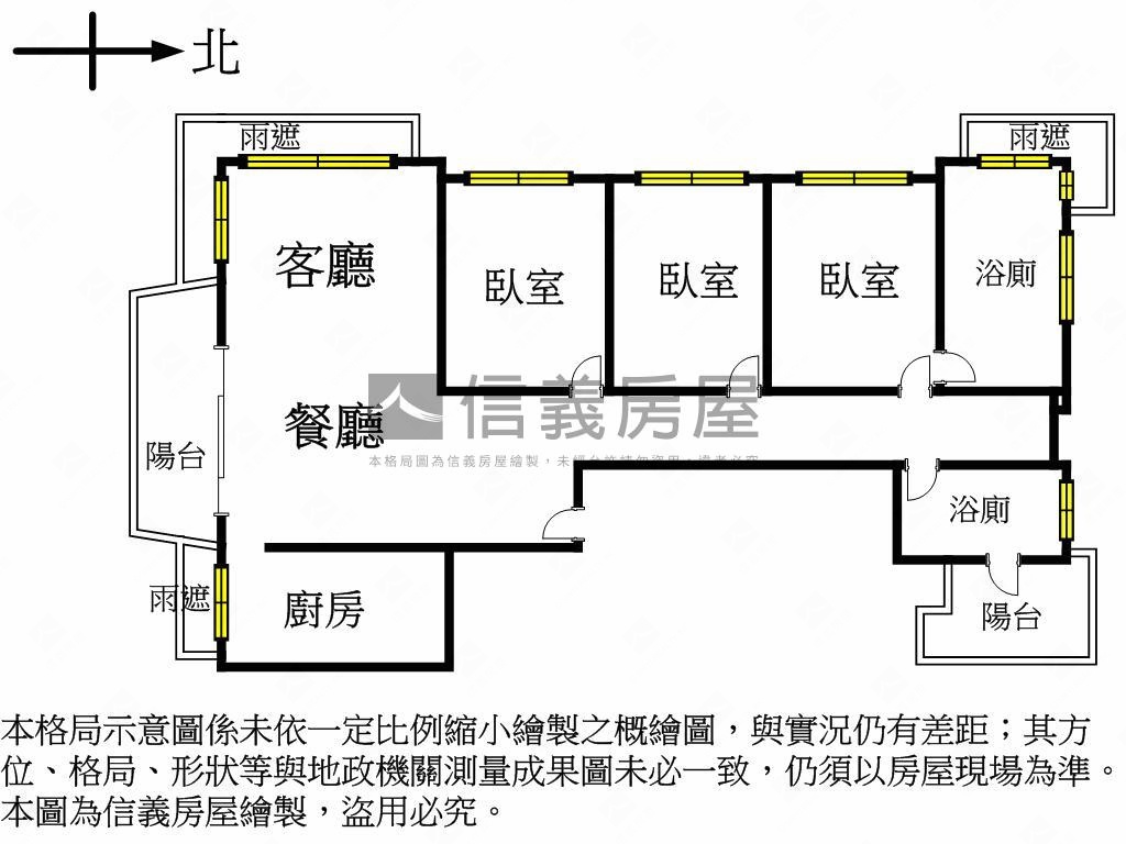 大直河景．吉光片羽房屋室內格局與周邊環境