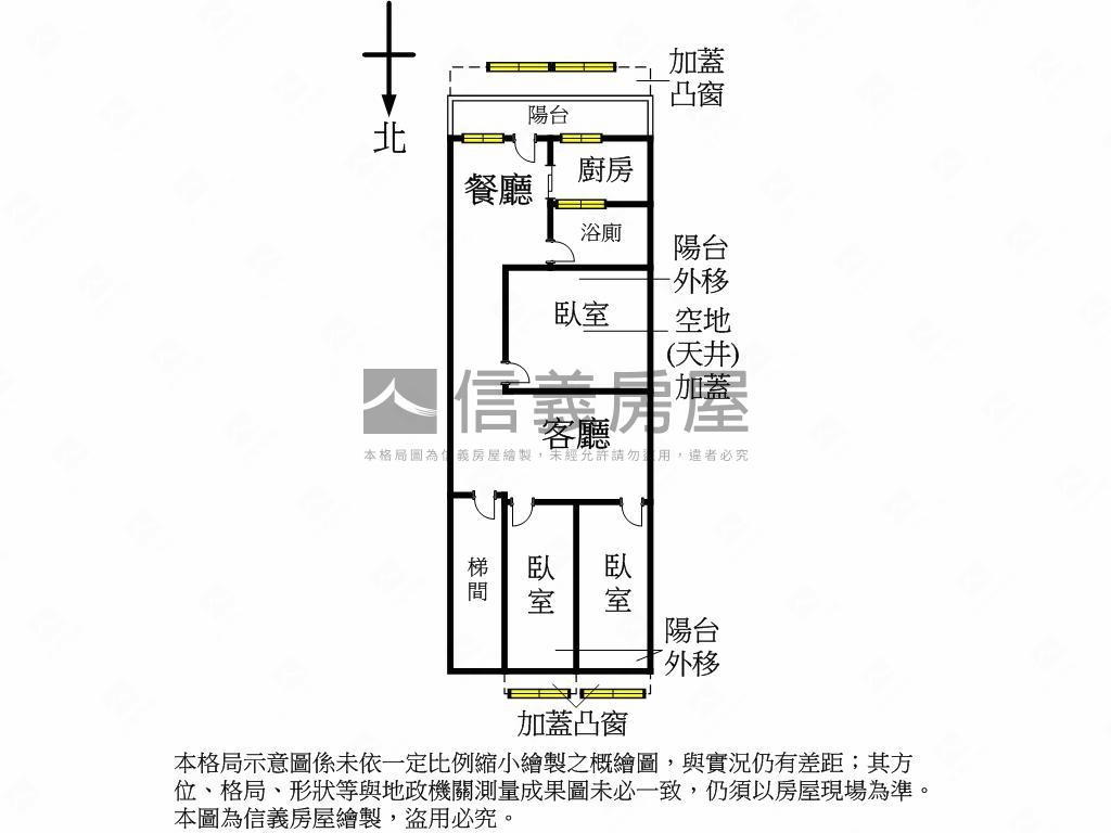 商三土地◆近捷運三房美寓房屋室內格局與周邊環境
