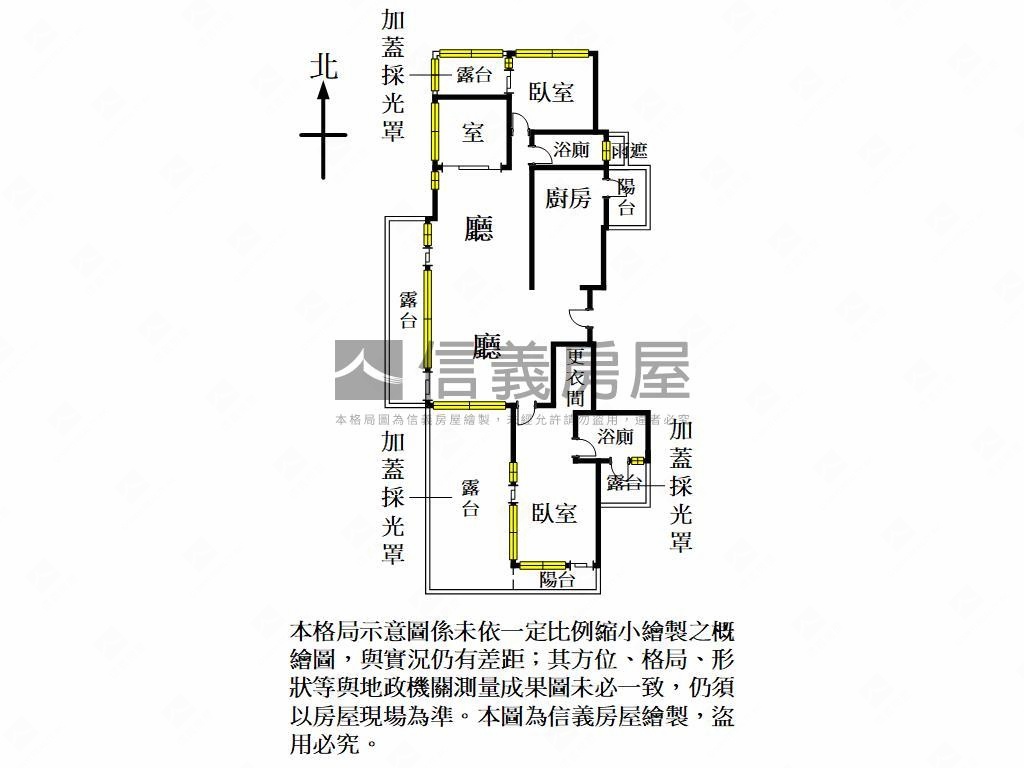 竹風１頂樓典裝露台戶房屋室內格局與周邊環境