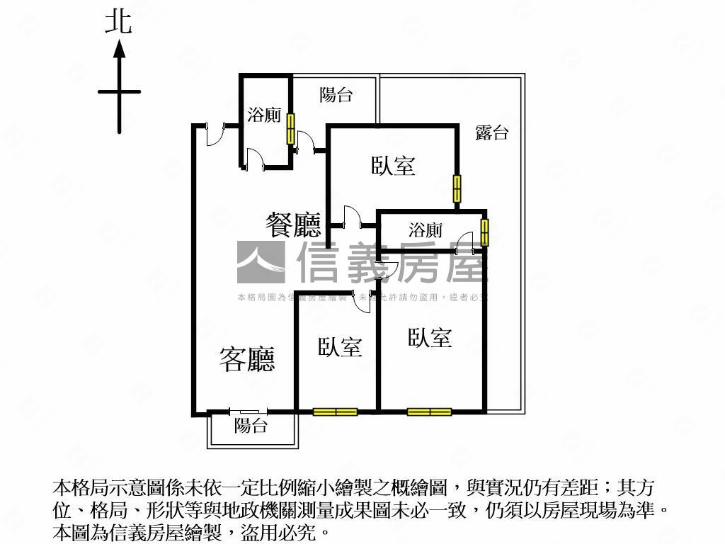 佳茂大景莊園三房雙平車房屋室內格局與周邊環境