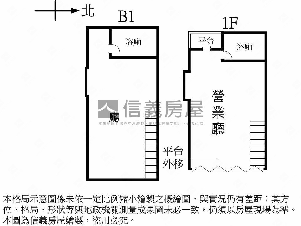 敦北民生人潮金店面房屋室內格局與周邊環境