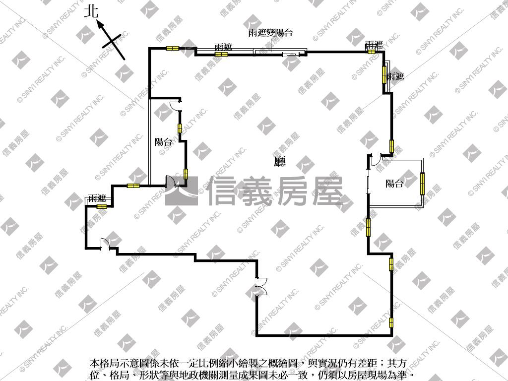 似水年華角間戶釋出房屋室內格局與周邊環境