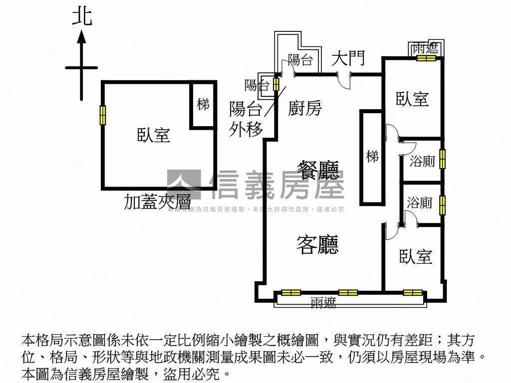 大安制震捷運挑高御品房屋室內格局與周邊環境