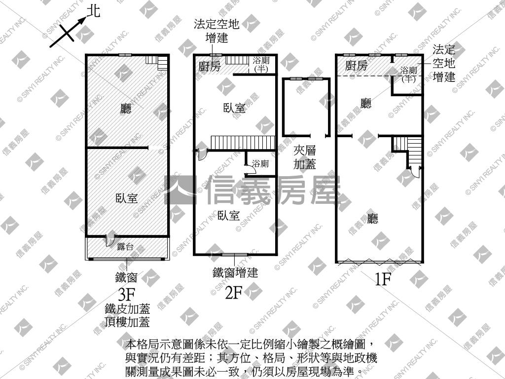 ★綠園道旁活巷透天★房屋室內格局與周邊環境