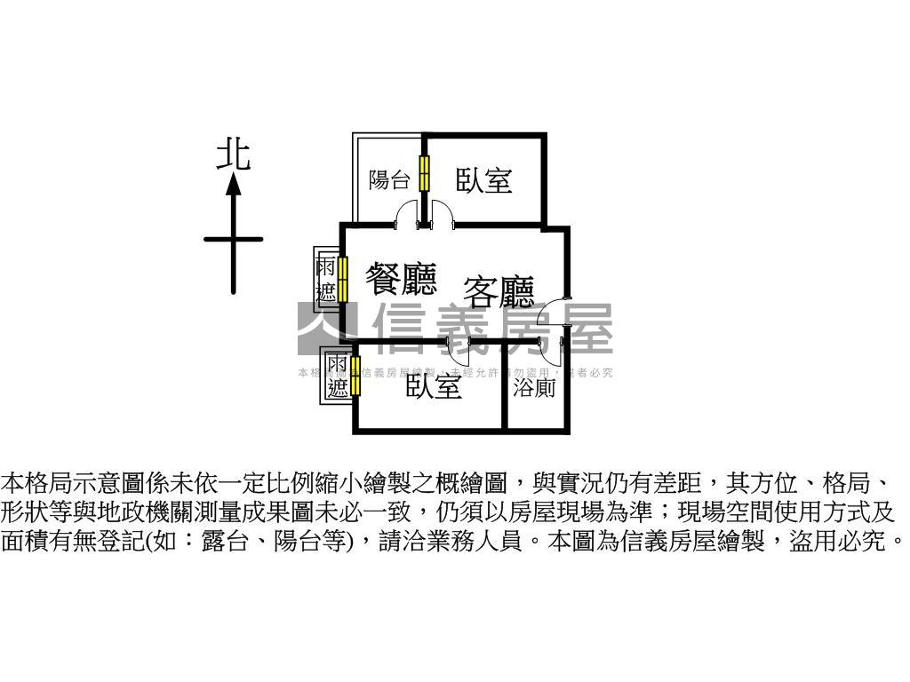 市政潤隆兩房車位房屋室內格局與周邊環境