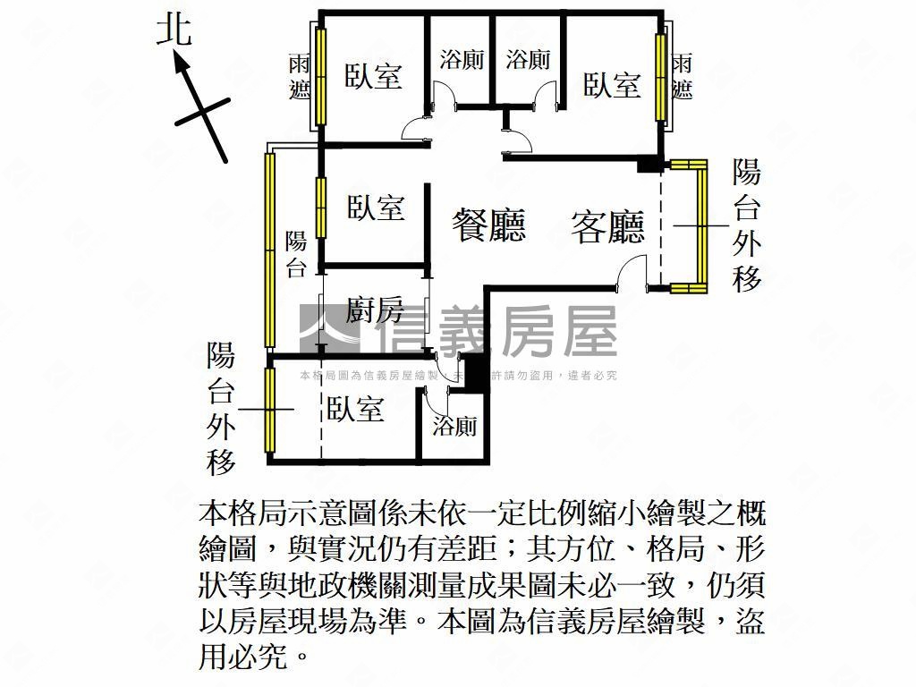 早安校園四房車位房屋室內格局與周邊環境