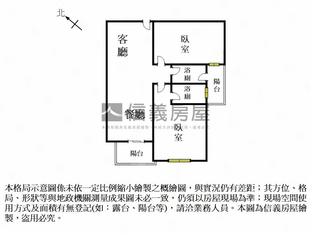 新市｜森友薈次頂兩房平車房屋室內格局與周邊環境