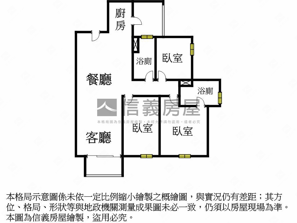 太原ＹＥＳ三房平面車位房屋室內格局與周邊環境