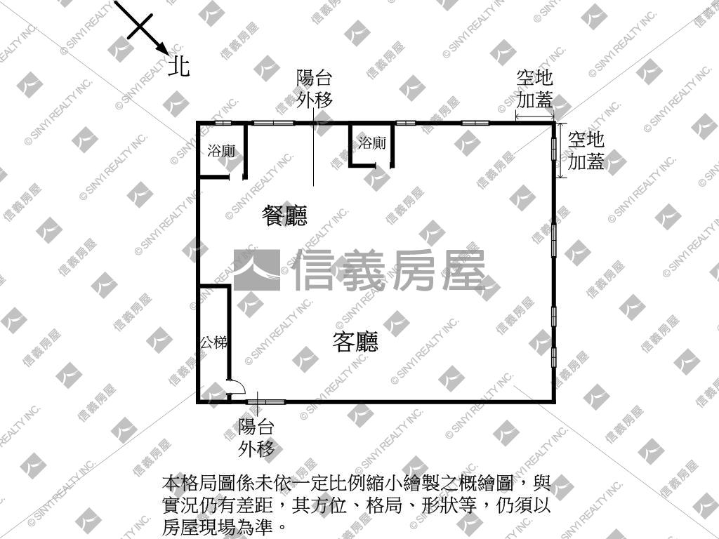 二樓大空間稀有靜巷公寓房屋室內格局與周邊環境