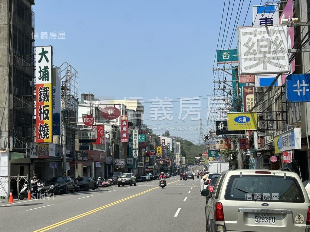 竹東黃金區段大地坪透店房屋室內格局與周邊環境