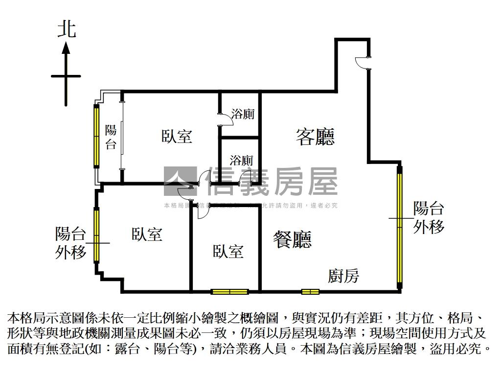 中正紀念堂綠蔭美廈房屋室內格局與周邊環境