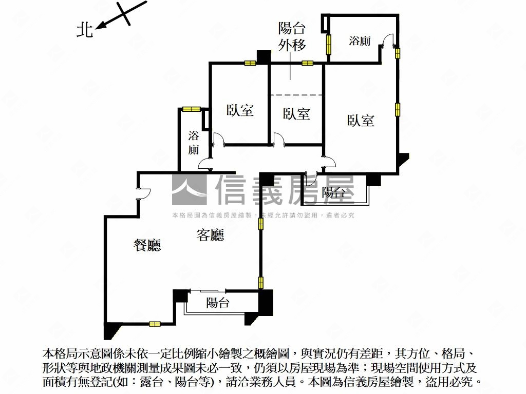專任大硯未來里五五侘房屋室內格局與周邊環境