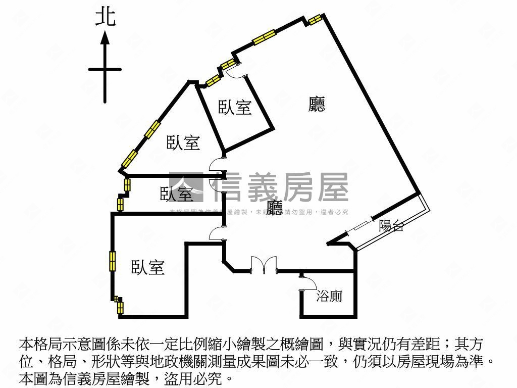 首選！強案釋出一層就一戶房屋室內格局與周邊環境