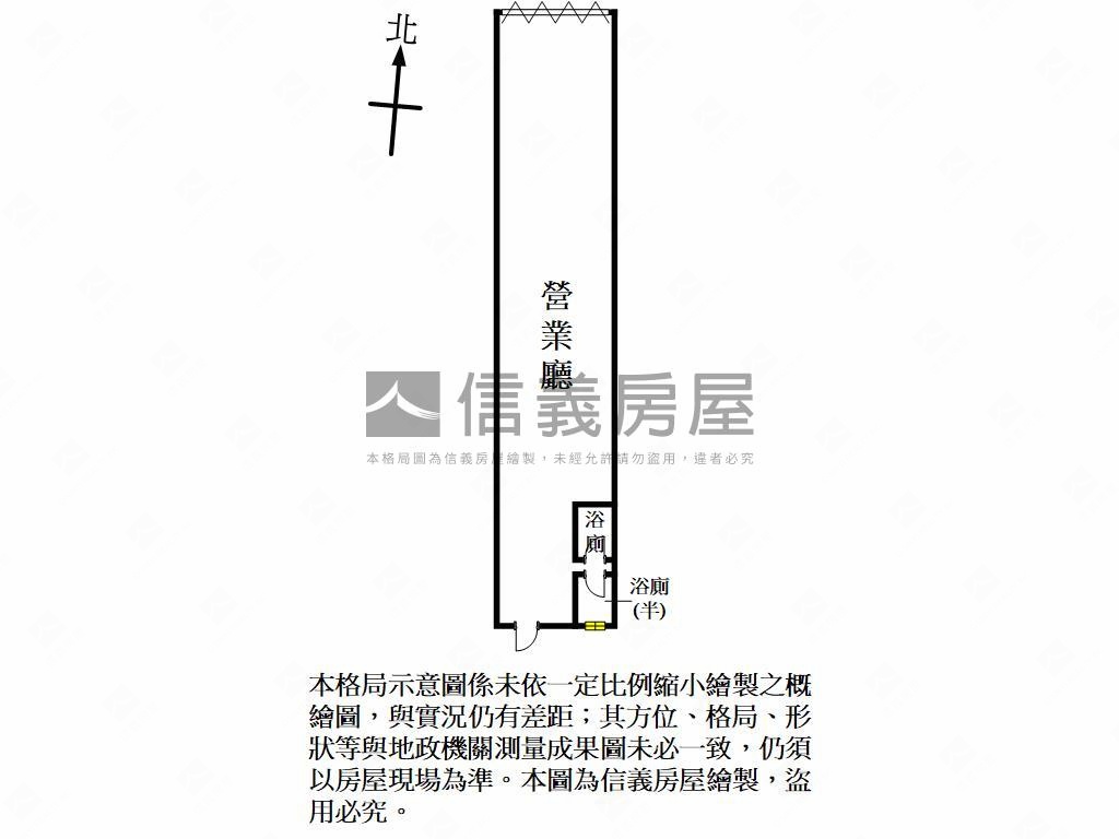 大興七街鋼骨造挑高店面房屋室內格局與周邊環境