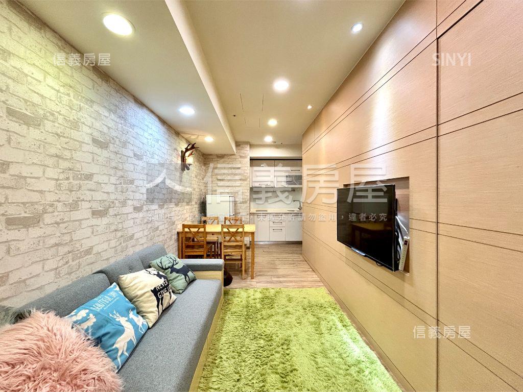 台北晶麒美妝兩房車位房屋室內格局與周邊環境