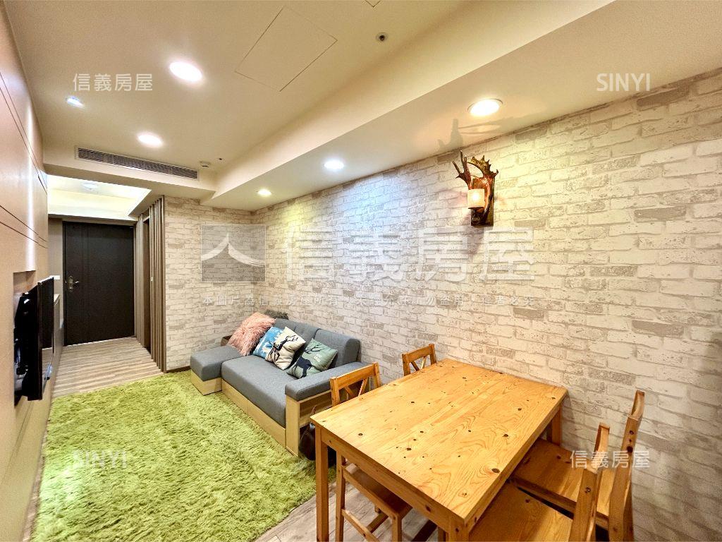 台北晶麒美妝兩房車位房屋室內格局與周邊環境