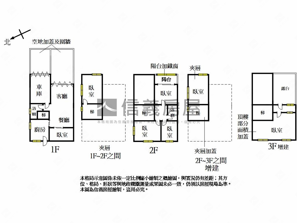 採光好角間三民路透天房屋室內格局與周邊環境