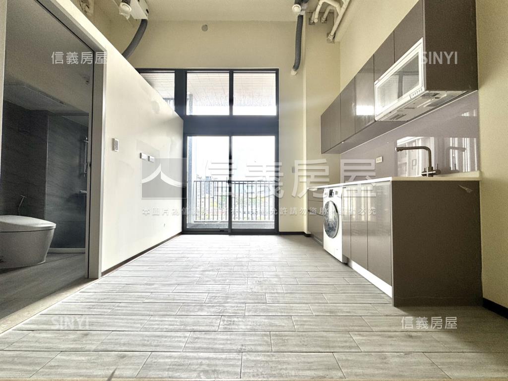 湖濱城全新挑高辦公室房屋室內格局與周邊環境