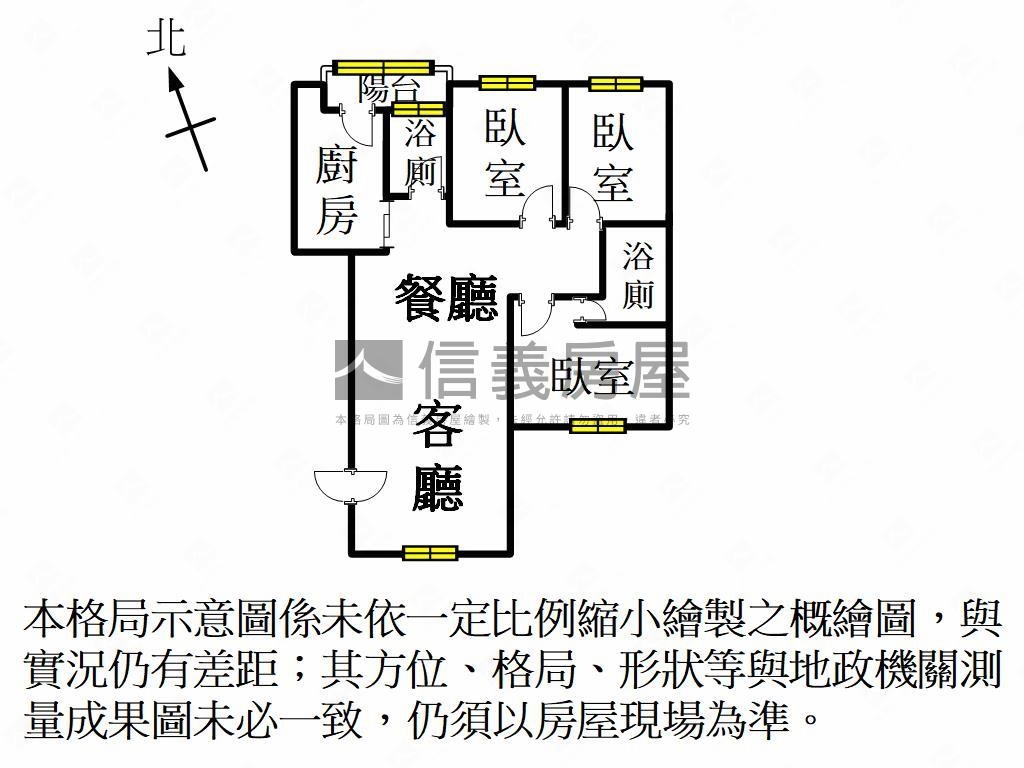 十方雲集三房大車位房屋室內格局與周邊環境