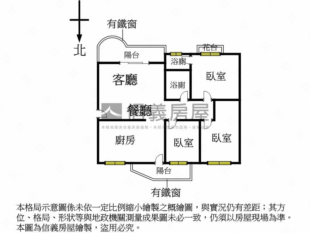 大里低總價三房車位房屋室內格局與周邊環境