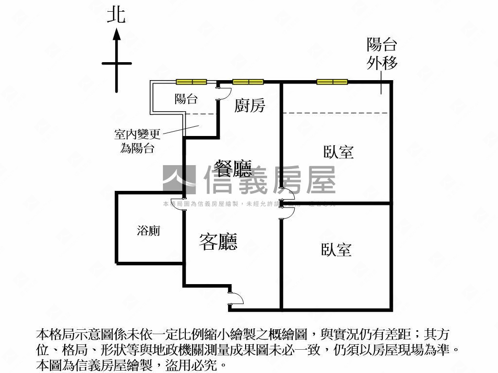 精誠商圈美兩房房屋室內格局與周邊環境