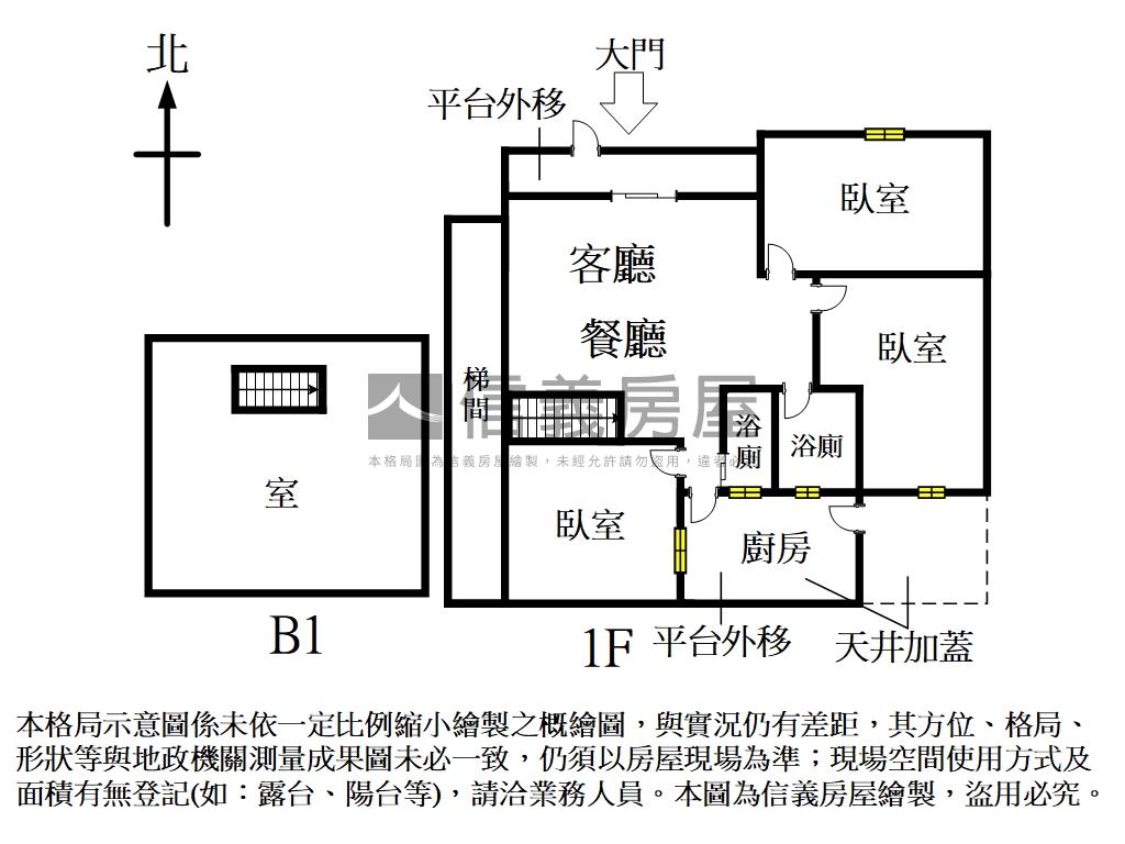 內湖公寓１樓精緻裝潢３房房屋室內格局與周邊環境