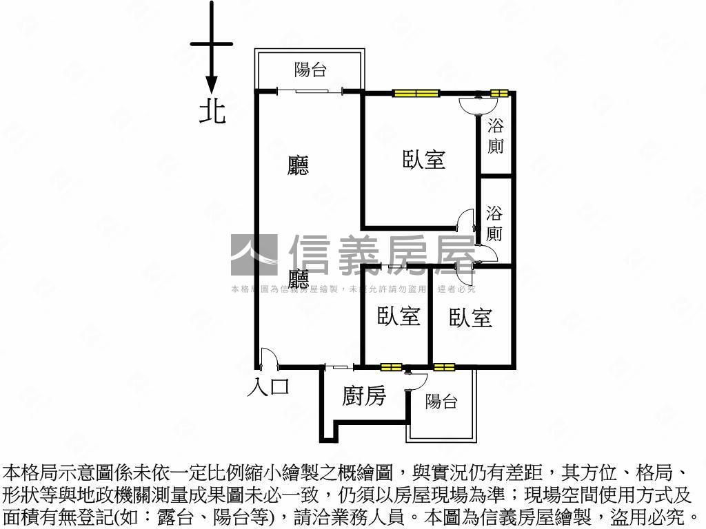 名發新境精美三房平車房屋室內格局與周邊環境