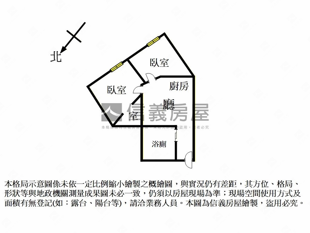 台電大樓站保固漂亮兩房房屋室內格局與周邊環境