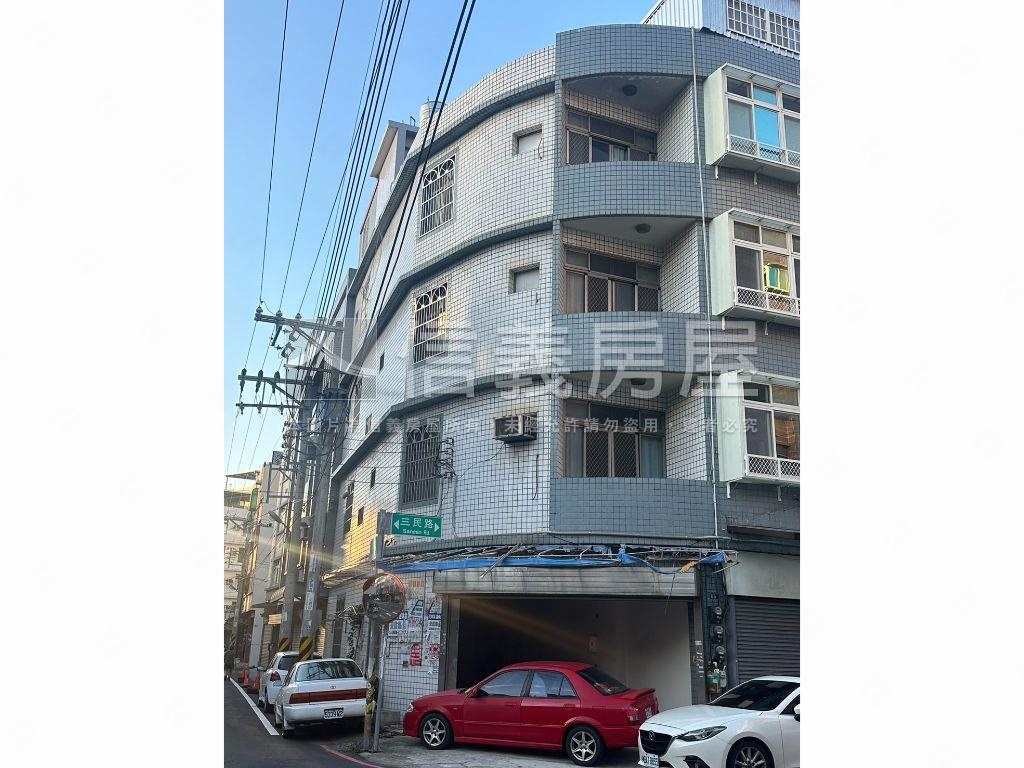 三民路臨路角間透天房屋室內格局與周邊環境