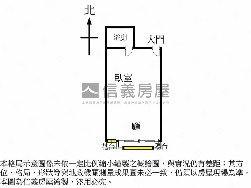 逢甲收租套房２Ｆ房屋室內格局與周邊環境