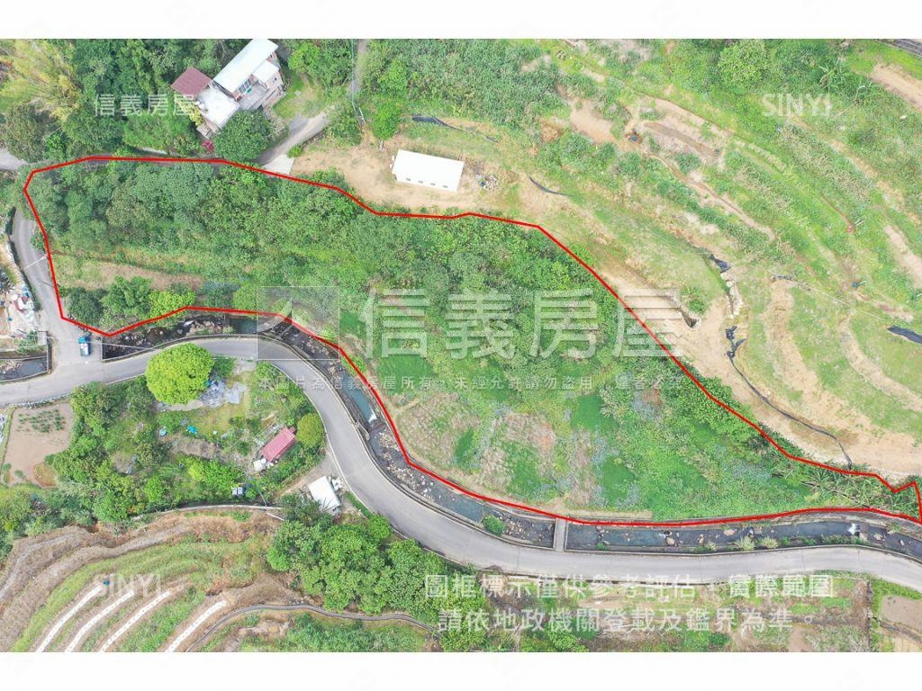 三芝陳厝坑臨路土地房屋室內格局與周邊環境