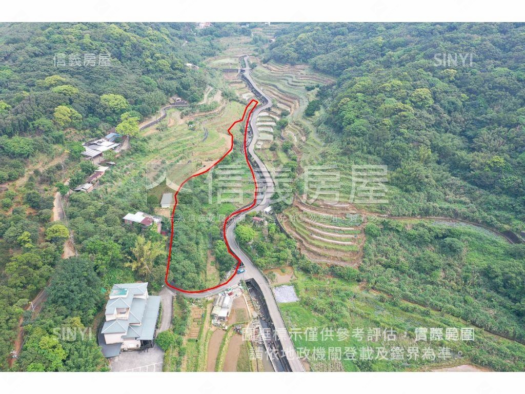 三芝陳厝坑臨路土地房屋室內格局與周邊環境