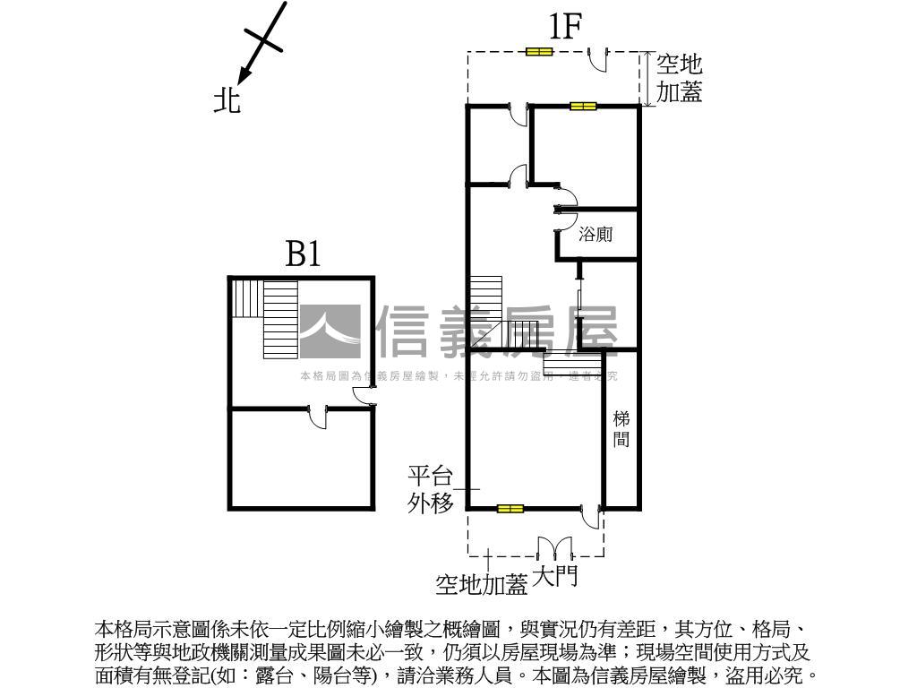 大同南路靜巷一樓房屋室內格局與周邊環境